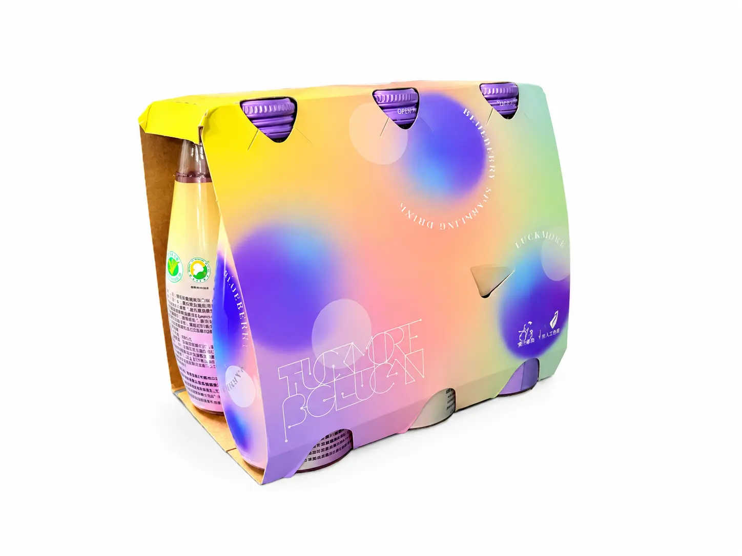 Tuck-More Biotechnology Blueberry Carbonic Acid Drink