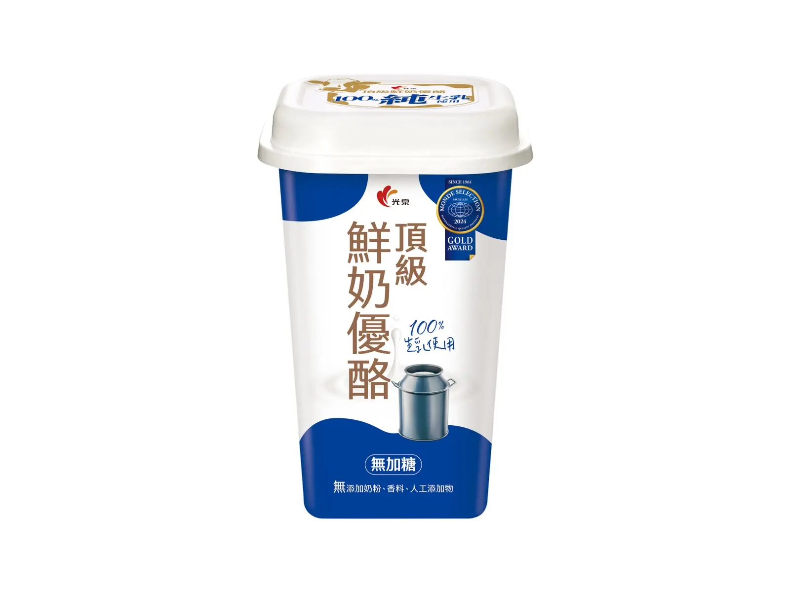 KUANG CHUAN 100% Milk Yogurt