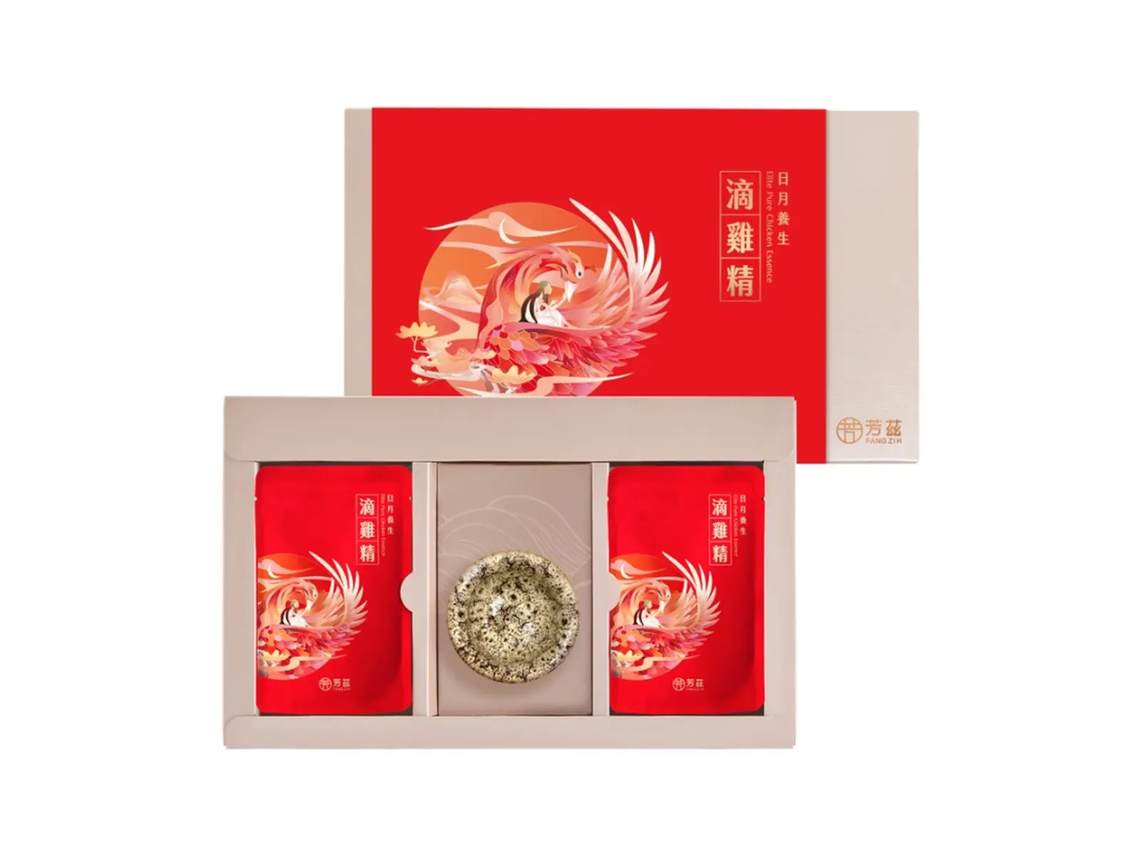芳茲日月養生滴雞精
