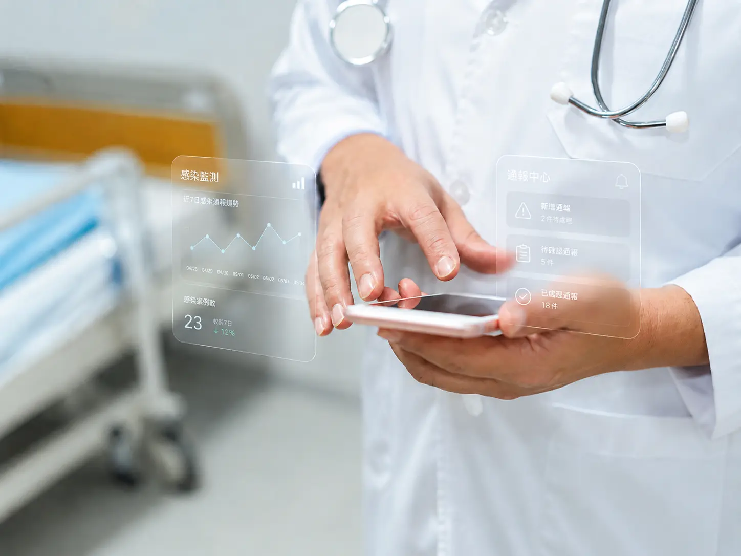 Smart Management System for Infection Prevention and Control