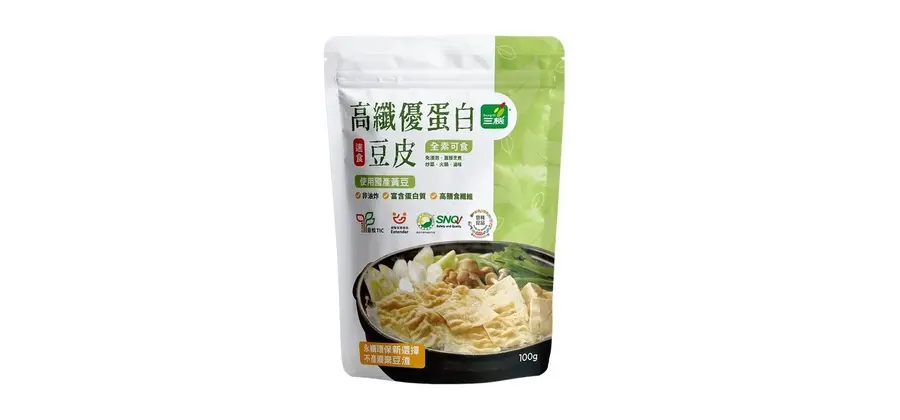 高纖優蛋白豆皮