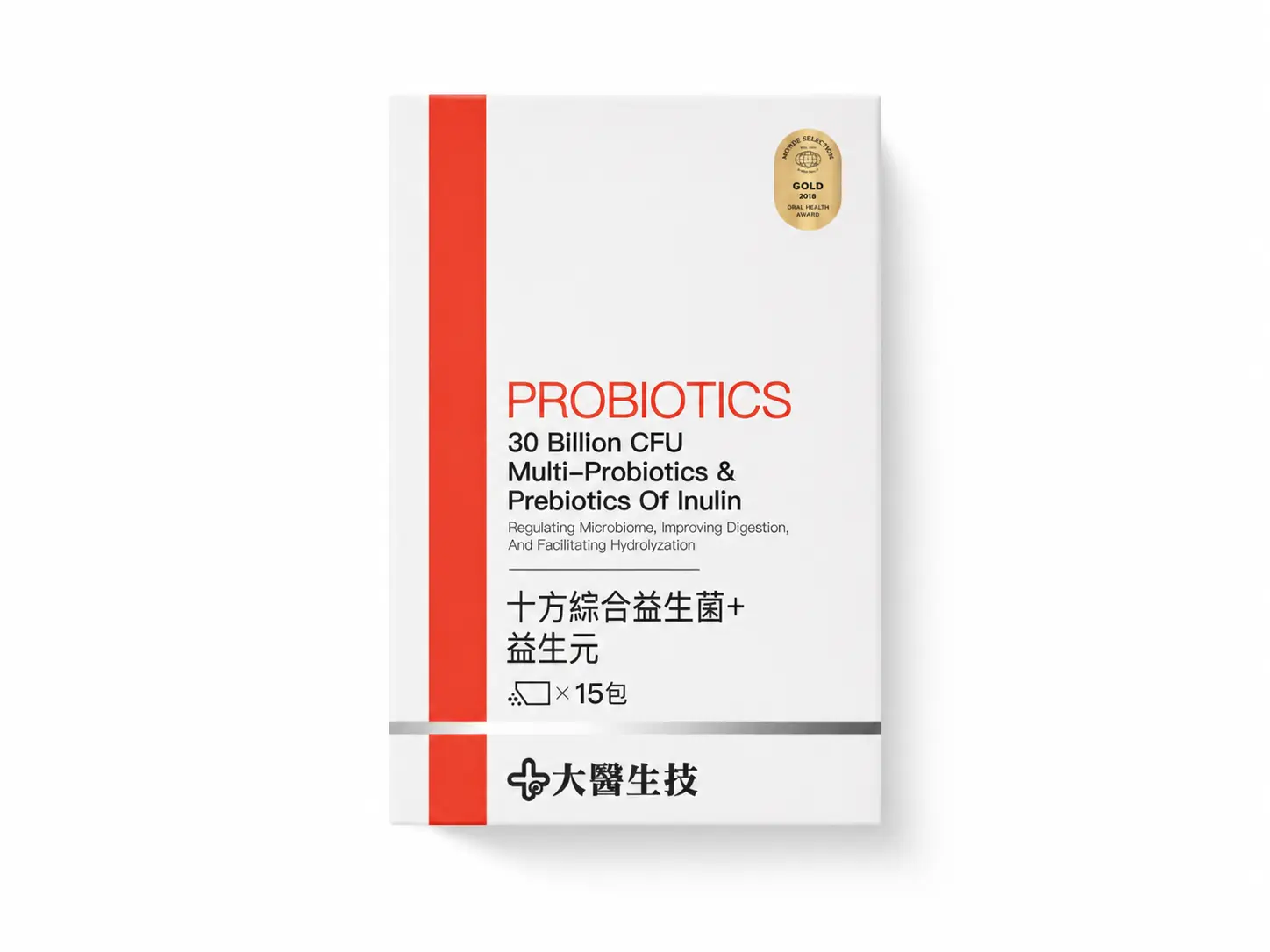 30 Billion CFU Multi-Probiotics & Prebiotics Of Inulin