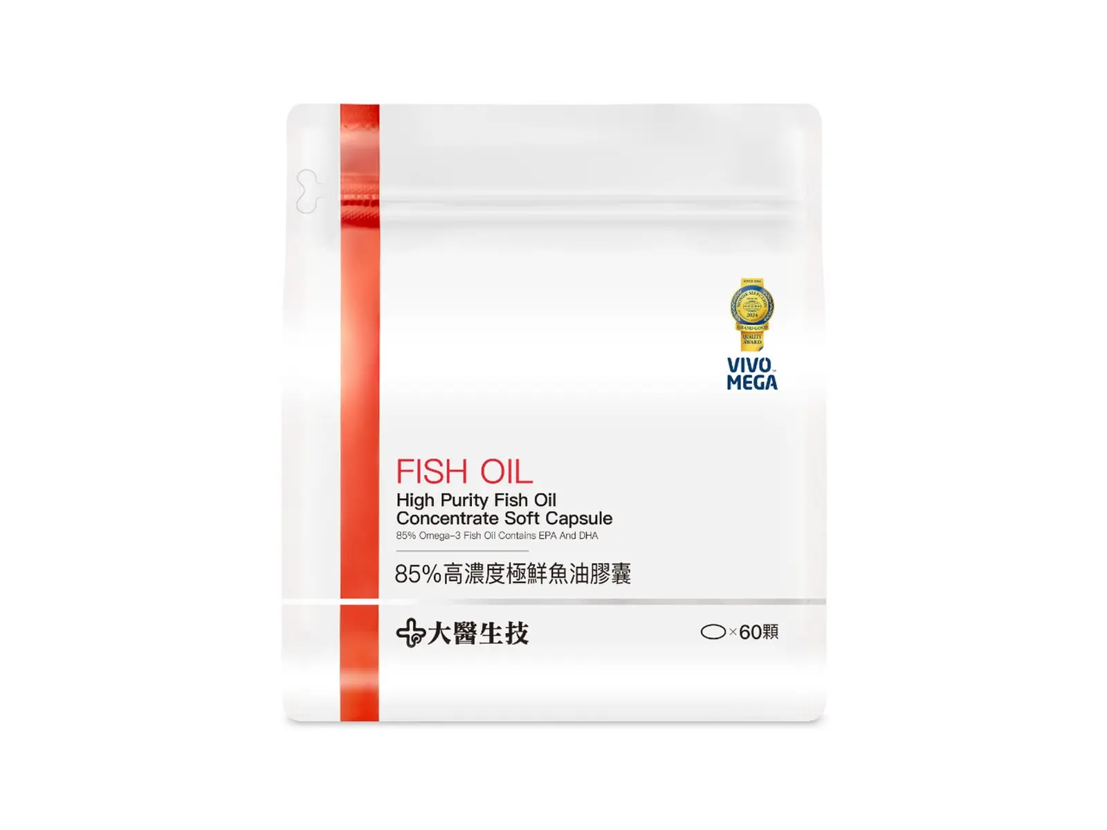 High Purity Fish Oil Concentrate Soft Capsule