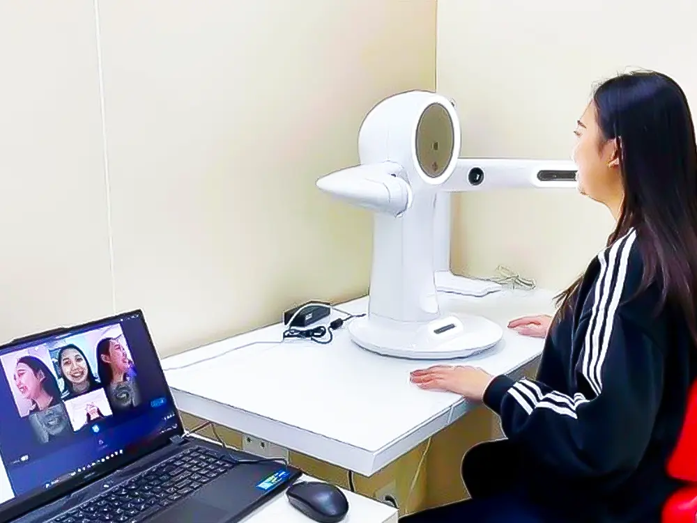 To see is to believe the facial scanning
