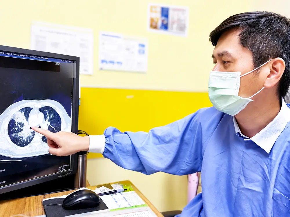 Three-AI Lung Cancer Care