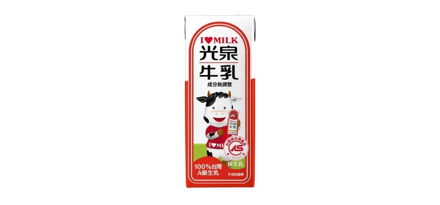Kuang-Chuan 100% High Quality Fresh Milk