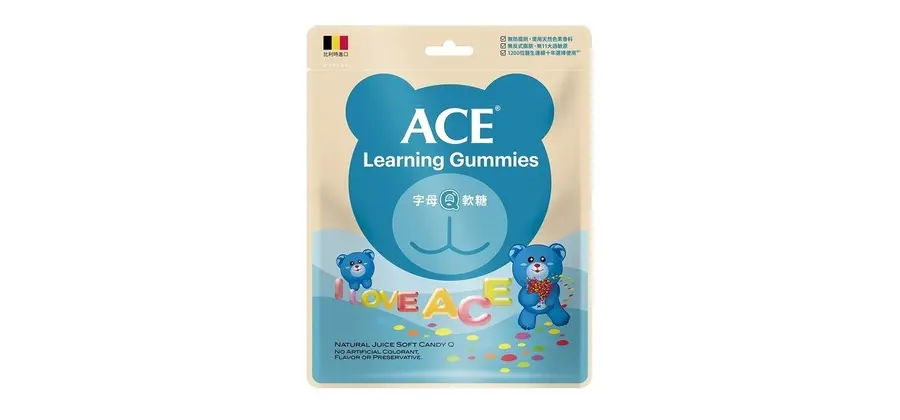 GLORY KINGDOM Vitamini C Jellies--Numbers and Letters