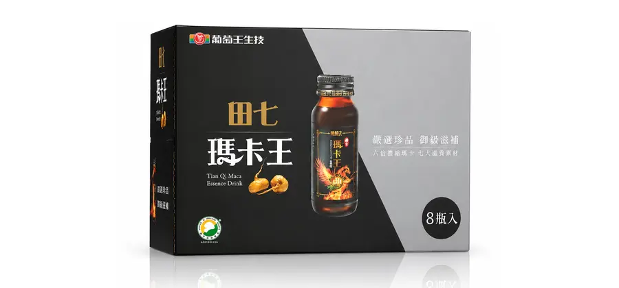 GRAPE KING BIO Tian Qi Maca Essence Drink