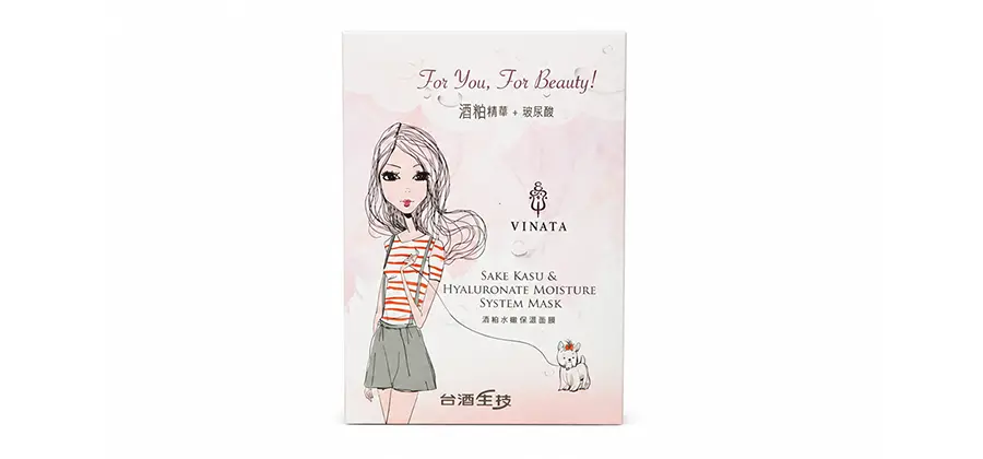 VINATA 酒粕水嫩保濕面膜