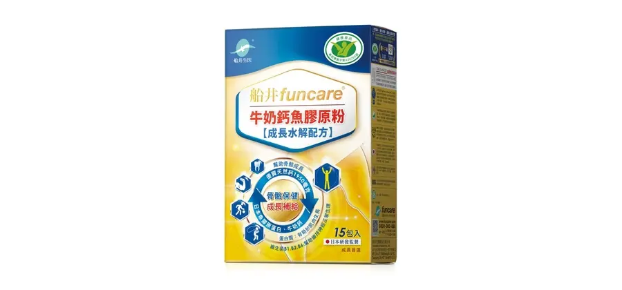 船井®牛奶鈣魚膠原粉/關健對策