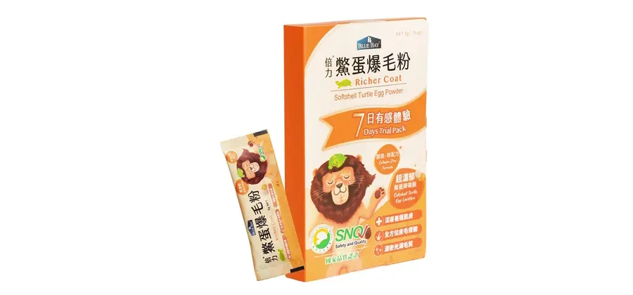 倍力鱉蛋爆毛粉