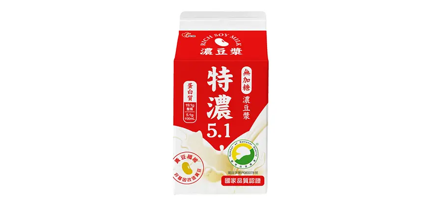 Rich Soy Milk (No Added Sugar )