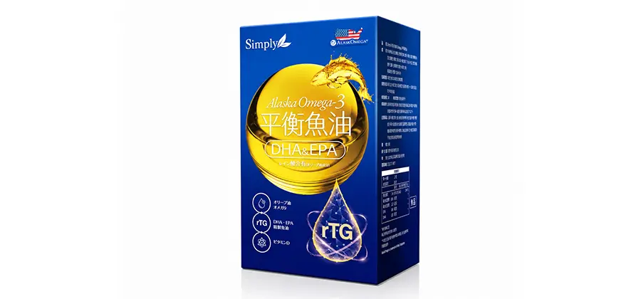 Simply Omega-3 balanced fish oil